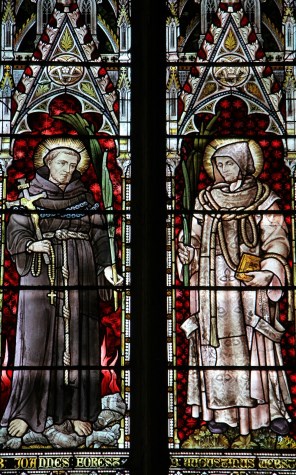 영국의 복자 요한 포레스트와 성 아우구스티노 웹스터_photo by Fr James Bradley_in the church of Our Lady and the English Martyrs in Cambridge.jpg